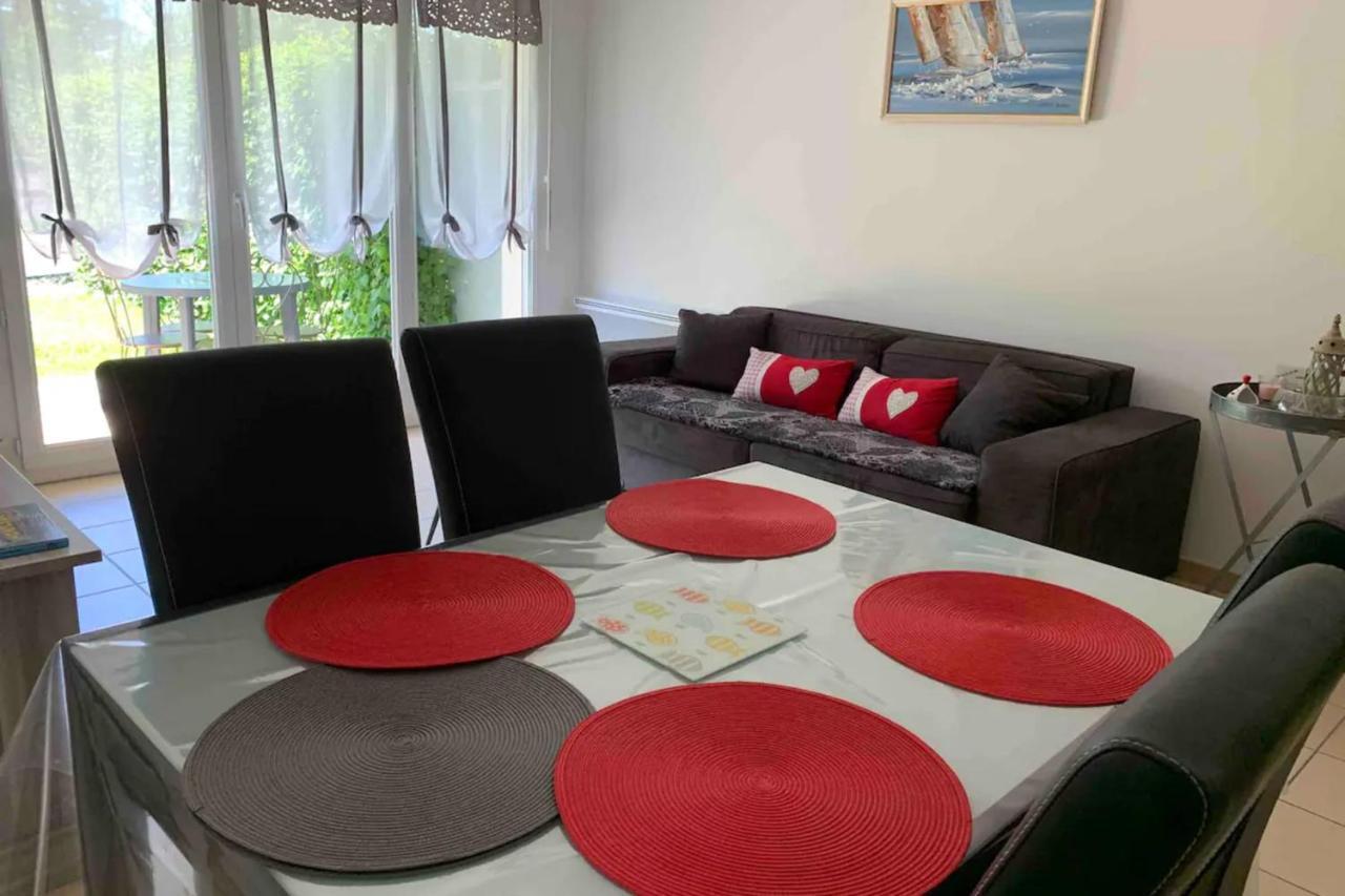 Quiet Apartment With Garden And Optical Fiber Cabourg Exteriör bild